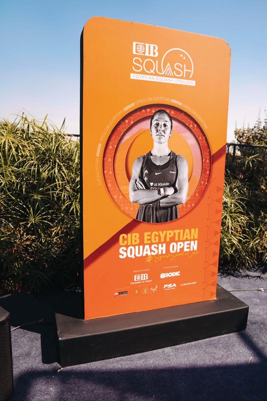 CIB Squash Open · player totem