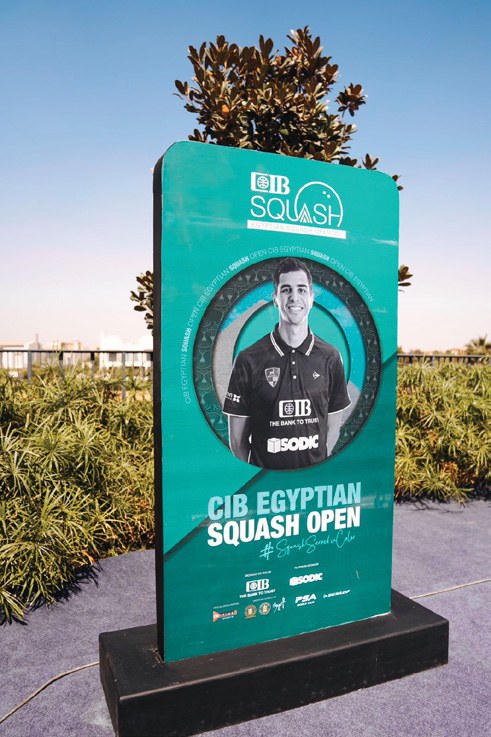 CIB Squash Open · player totem